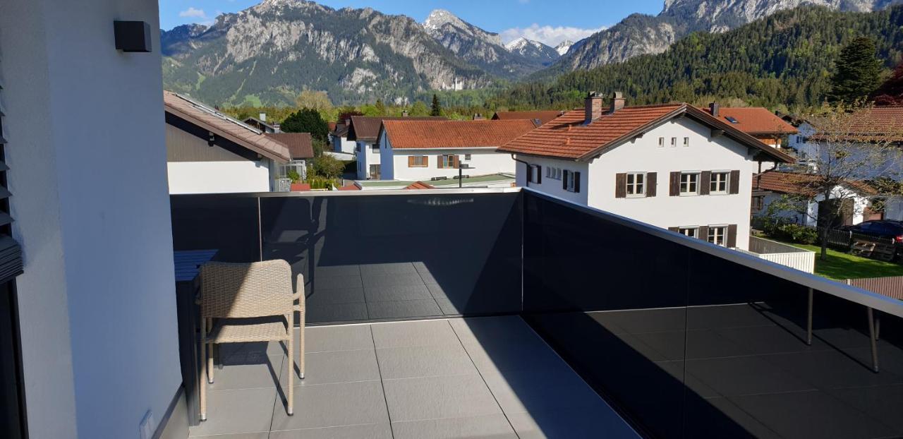 Appartamento Panorama Penthouse Füssen Esterno foto