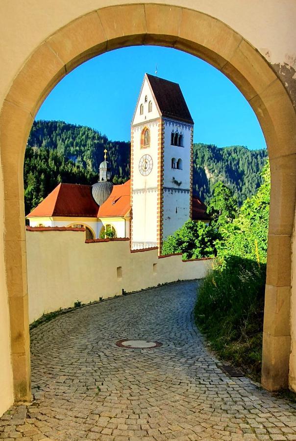 Appartamento Panorama Penthouse Füssen Esterno foto