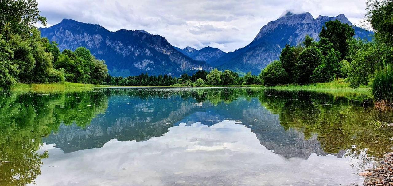 Appartamento Panorama Penthouse Füssen Esterno foto