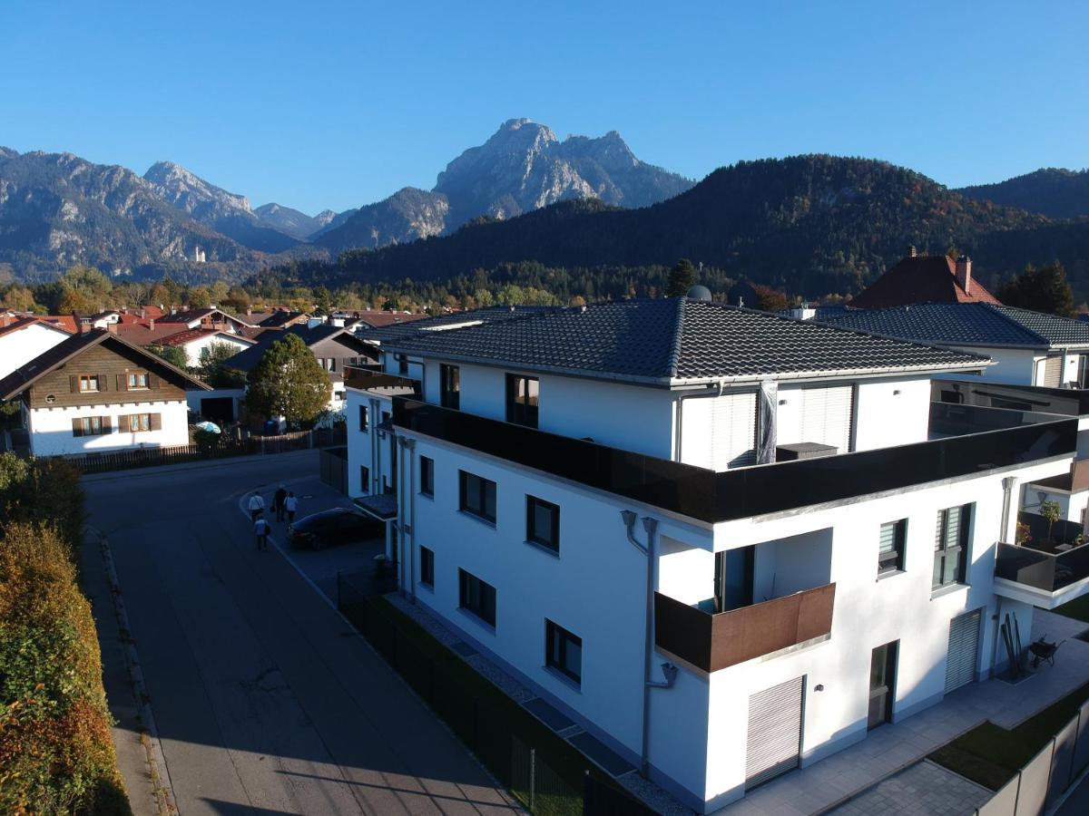 Appartamento Panorama Penthouse Füssen Esterno foto